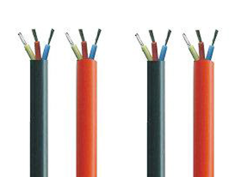 High voltage ignition wires with damping cores for road vehicles